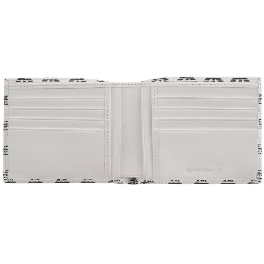 Alternative Image for ProductEmporio Armani Bilfold Logo Wallet White2